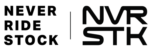 Never Ride Stock logo